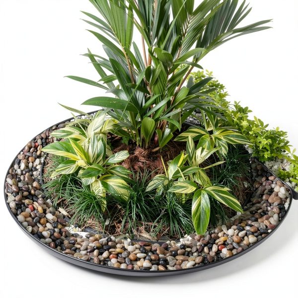 Calofulston Landscaping Pebbles Smooth River Rocks Garden-6
