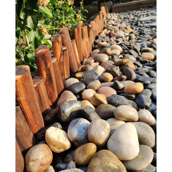 FANTIAN River Rocks Natural Polished Pebbles for Landscaping-3