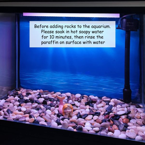 FANTIAN River Rocks Natural Polished Pebbles for Landscaping-4