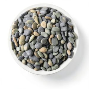 CJGQ Natural River Rocks Grey Landscaping Pebbles Smooth-0