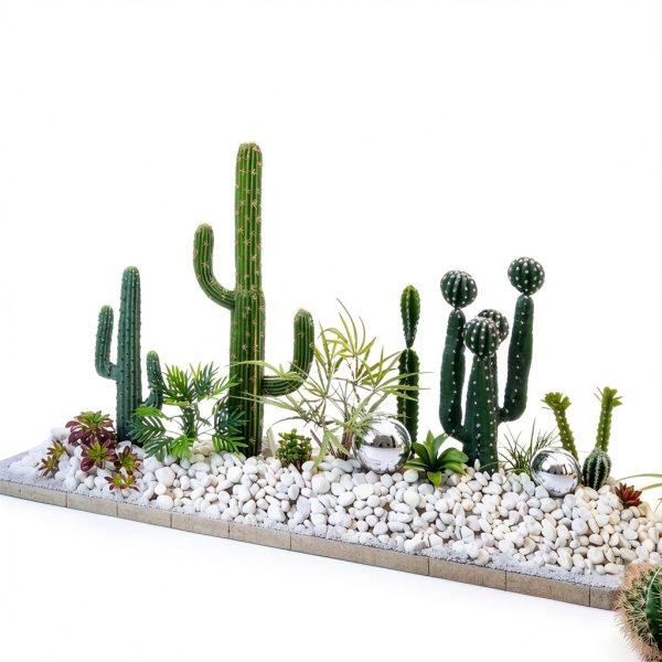 FANTIAN White Pebbles Landscaping Rocks Garden Decoration-3