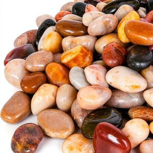 GASPRO Polished Pebbles Landscaping Rocks Plant Decor-0