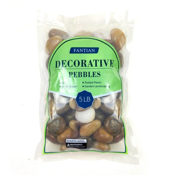FANTIAN River Rocks Natural Polished Pebbles for Landscaping-8