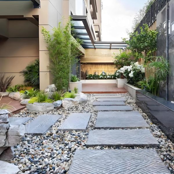 FANTIAN River Rocks Natural Polished Pebbles for Landscaping-7