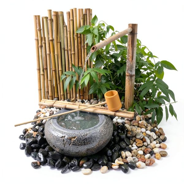 QPEY Bonsai Pebbles Natural Stones Garden Decoration Rocks-4