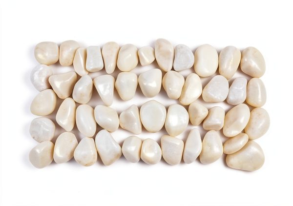 FANTIAN White Pebbles Landscaping Rocks Garden Decoration-2