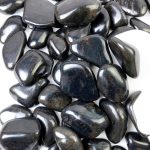 FANTIAN Black River Rocks Landscaping Pebbles Natural-0