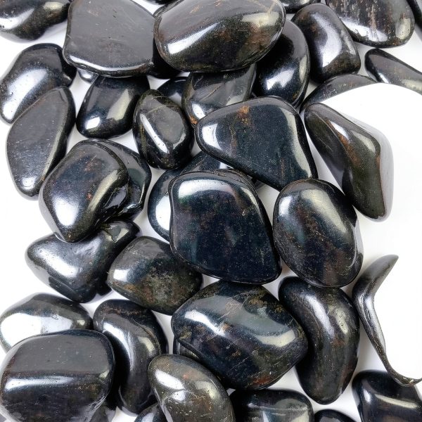 FANTIAN Black River Rocks Landscaping Pebbles Natural-0