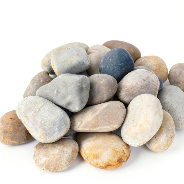 Pulovin Natural River Stones Aquarium Garden Decoration-1