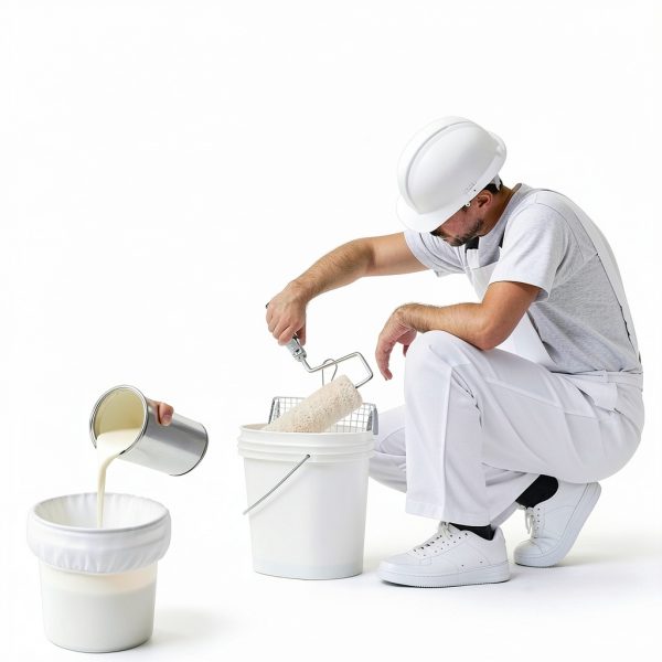Paint Strainer Bag 1 Gallon Fine Mesh by SynHHergyx Elastic Drawstring-3