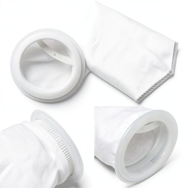 1 Micron Filter Bag CARGEN PP 4.5 x 20 inches with Plastic Ring-5