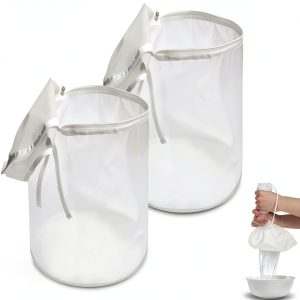 Reusable Micron Filter Zipper Bags Octobleft 5-Gallon 220 Micron Nylon-0