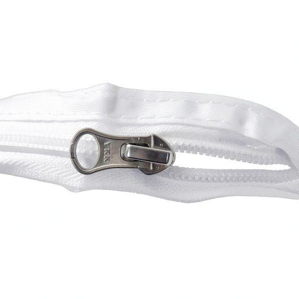 Klmnop Reusable 2 Gallon 220 Micron Filter Zipper Bag, All Mesh Nylon Filter Bag for Washing Machine, Gardens, Kitchens(White)-1