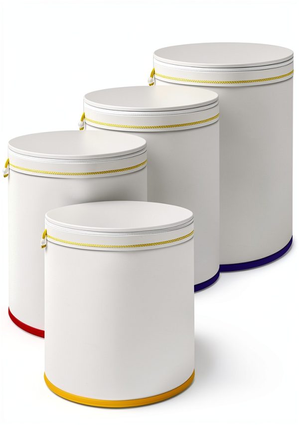 Micron Filtration Bags, 220...25 Microns, Durable Non - Toxic Material, for Filtration in Brewing/Chemical/Food, 5 Pcs (5Gallon-White)-0