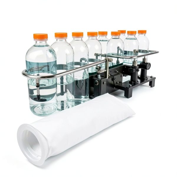 1 Micron Filter Bag CARGEN PP 4.5 x 20 inches with Plastic Ring-2