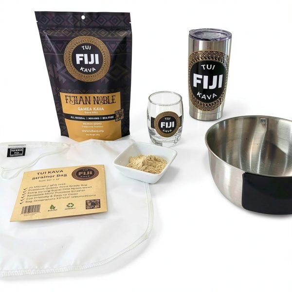 Traditional Kava Strainer Filter 75 Micron Nylon - TUI KAVA - 10x12in-3