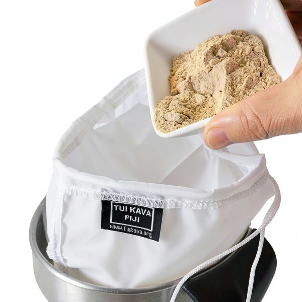Traditional Kava Strainer Filter 75 Micron Nylon - TUI KAVA - 10x12in-4